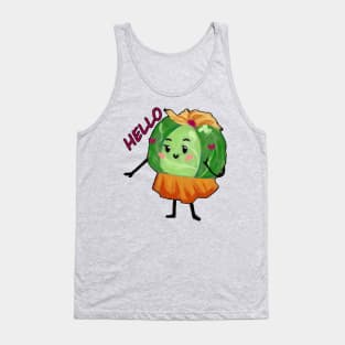 Cheerful Cabbage Tank Top